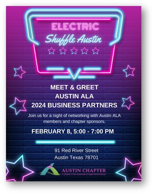 Austin ALA Meet and Greet 2024 Business Partners