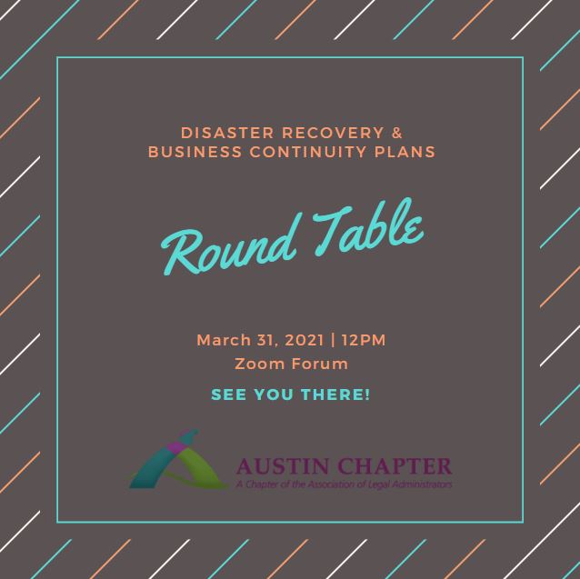 Round Table 1st Quarter - Austin ALA